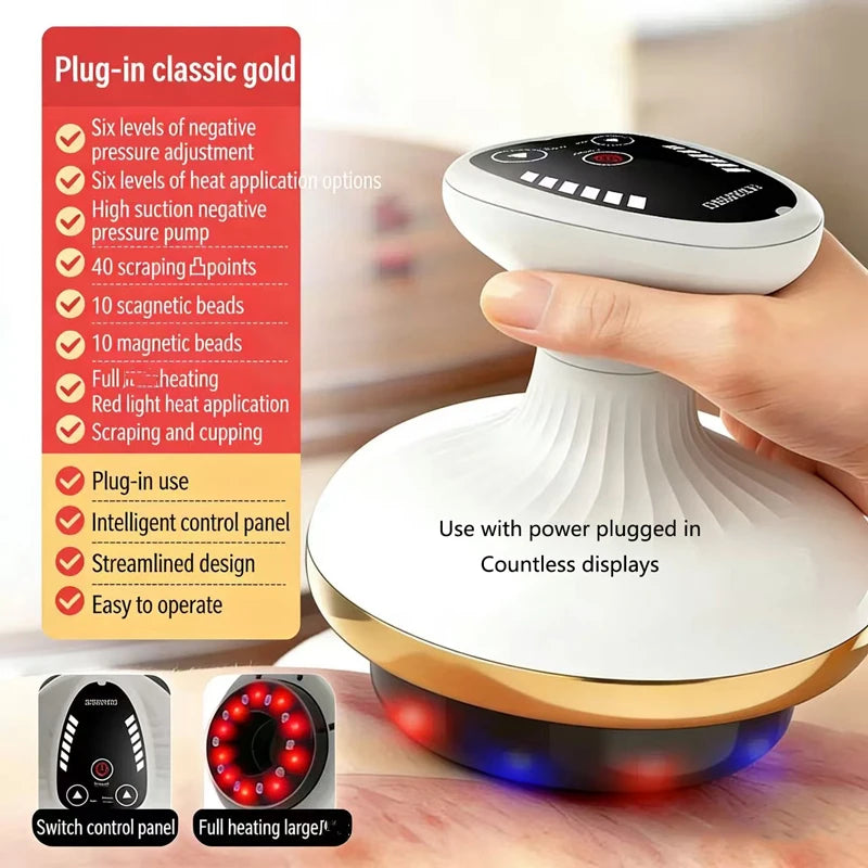 Lumiofy ThermaCup – Red Light Cupping Massager