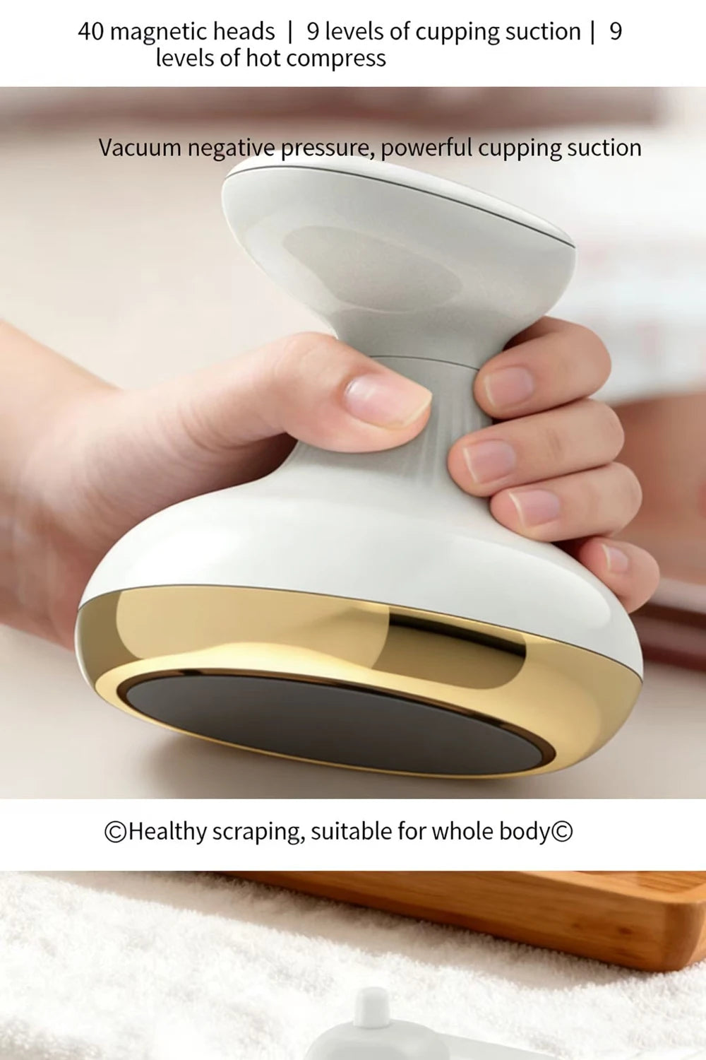 Lumiofy ThermaCup – Red Light Cupping Massager