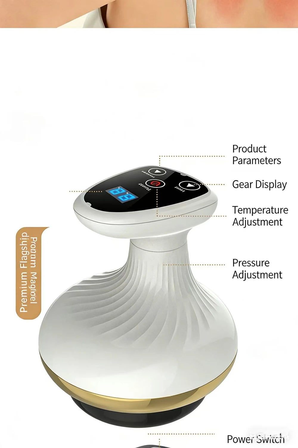 Lumiofy ThermaCup – Red Light Cupping Massager