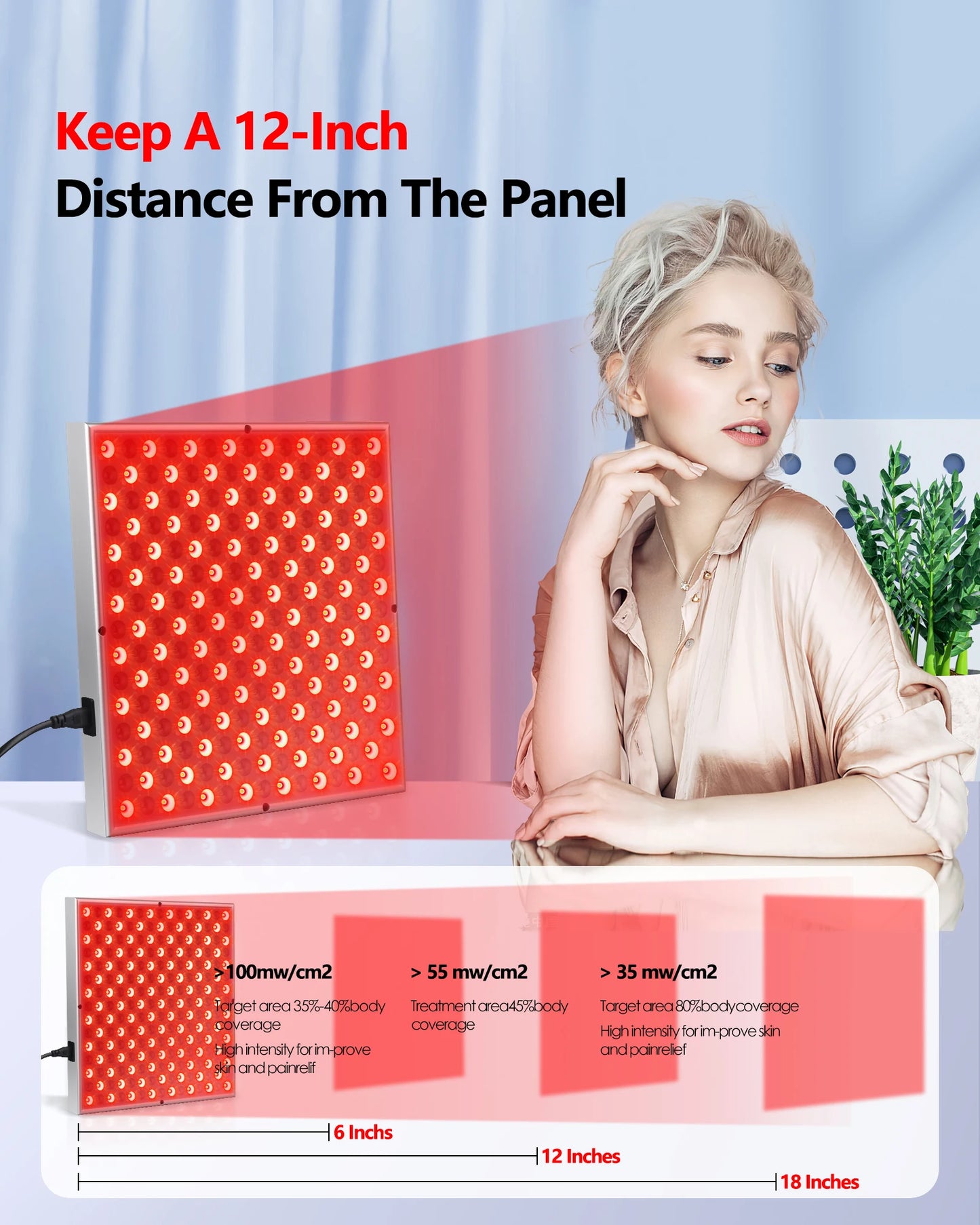 Lumiofy RedLight Pro 300 – Targeted Therapy Panel